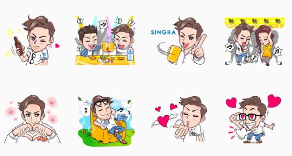 วิธีโหลด Sticker LINE จากต่างประเทศ 1