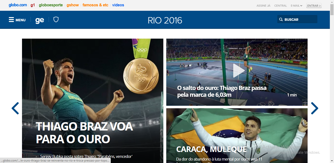 Watch The Rio 2016 Olympics Online