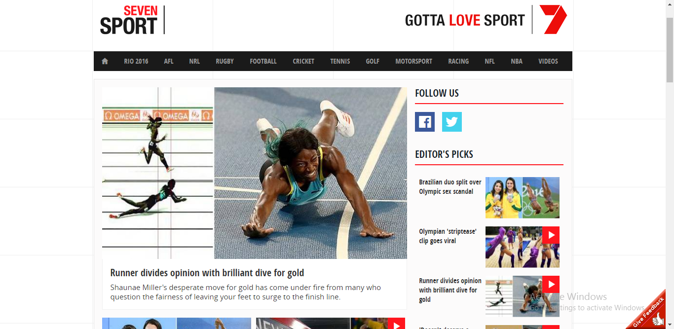 Watch The Rio 2016 Olympics Online