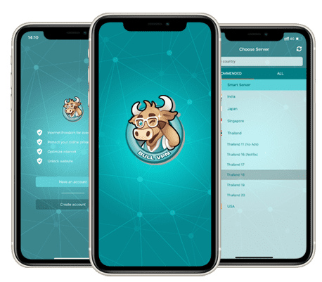Bull VPN สำหรับ iOS