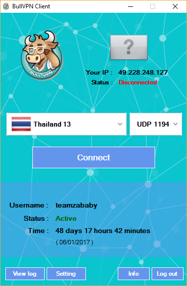 How to Setup BullVPN Client Step 6