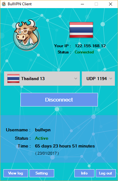 How to Setup BullVPN Client Step 7