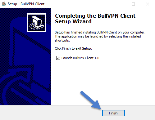 How to Setup BullVPN Client Step 4