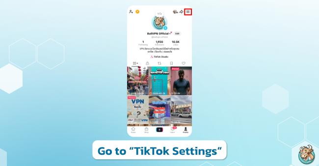 go-to-tiktok-settings