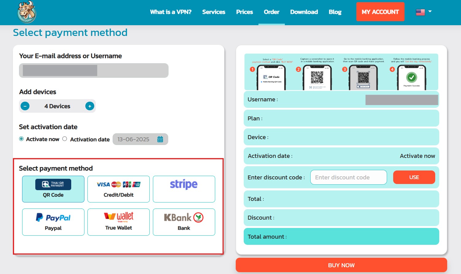 BullVPN-Payment 