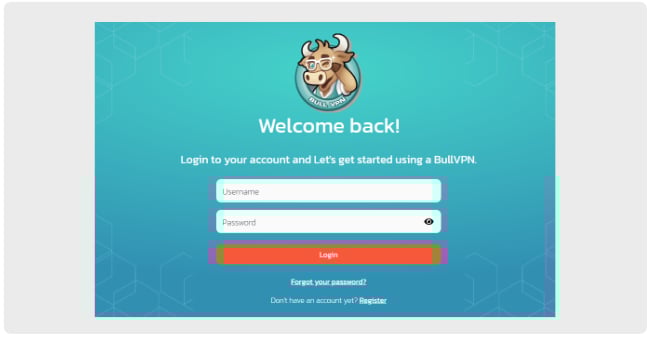 log-in-to-bullvpn