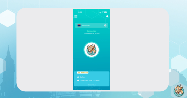 bullvpn-ios-wireguard-successful