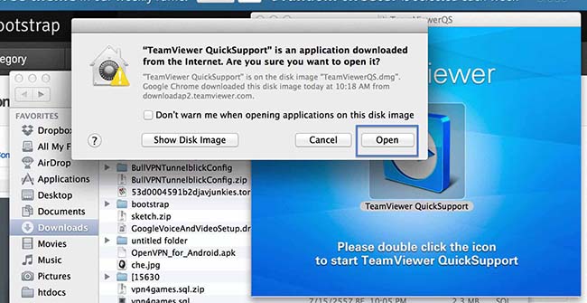 Download teamviewer in mac